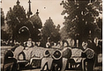 Wspomnienia mieszkańców Sadkowa — grafika demonstracyjna motywu Sadków